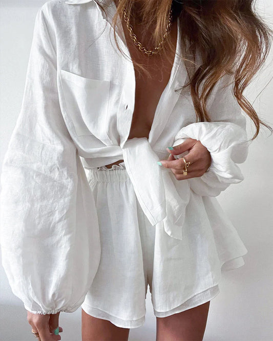 ZomerLuxe - Elegante Linnen Set